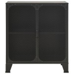 vidaXL Dulap de depozitare,gri,72x36x82cm,metal și MDF vidaXL Dulap de depozitare,gri,72x36x82cm,metal și MDF