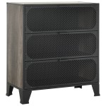 vidaXL Dulap de depozitare,gri,72x36x82cm,metal și MDF vidaXL Dulap de depozitare,gri,72x36x82cm,metal și MDF