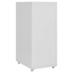 vidaXL Fișet mobil, gri, 28x41x69 cm, metal vidaXL Fișet mobil, gri, 28x41x69 cm, metal
