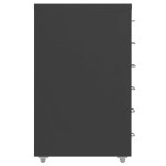 vidaXL Fișet mobil, antracit, 28x41x69 cm, metal