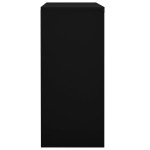vidaXL Dulap de birou cu ușă glisantă, negru, 90x40x90 cm, oțel vidaXL Dulap de birou cu ușă glisantă, negru, 90x40x90 cm, oțel