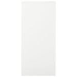 vidaXL Dulap cu ușă glisantă, alb, 90x40x90 cm, oțel