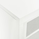 vidaXL Dulap cu ușă glisantă, alb, 90x40x90 cm, oțel