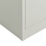 vidaXL Fișet, gri deschis, 90x40x180 cm, oțel vidaXL Fișet, gri deschis, 90x40x180 cm, oțel