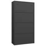 vidaXL Fișet, antracit, 90x40x180 cm, oțel vidaXL Fișet, antracit, 90x40x180 cm, oțel