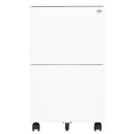 vidaXL Dulap dosare mobil, alb, 39x45x67 cm, oțel vidaXL Dulap dosare mobil, alb, 39x45x67 cm, oțel