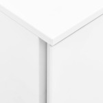 vidaXL Dulap dosare mobil, alb, 39x45x67 cm, oțel vidaXL Dulap dosare mobil, alb, 39x45x67 cm, oțel