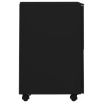 vidaXL Dulap dosare mobil, negru, 39x45x67 cm, oțel vidaXL Dulap dosare mobil, negru, 39x45x67 cm, oțel
