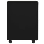vidaXL Dulap dosare mobil, negru, 39x45x60 cm, oțel vidaXL Dulap dosare mobil, negru, 39x45x60 cm, oțel