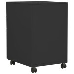 vidaXL Dulap dosare mobil, antracit, 39x45x60 cm, oțel vidaXL Dulap dosare mobil, antracit, 39x45x60 cm, oțel