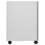 vidaXL Dulap dosare mobil, gri deschis, 30x45x59 cm, oțel vidaXL Dulap dosare mobil, gri deschis, 30x45x59 cm, oțel
