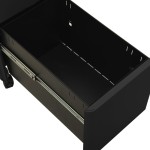 vidaXL Dulap dosare mobil, antracit, 30x45x59 cm, oțel vidaXL Dulap dosare mobil, antracit, 30x45x59 cm, oțel