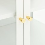 vidaXL Servantă, alb, 105x35x70 cm, oțel și sticlă