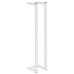 vidaXL Suport de prosoape, alb, 12,5x12,5x60 cm, oțel vidaXL Suport de prosoape, alb, 12,5x12,5x60 cm, oțel