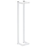 vidaXL Suport de prosoape, alb, 12,5x12,5x60 cm, oțel vidaXL Suport de prosoape, alb, 12,5x12,5x60 cm, oțel