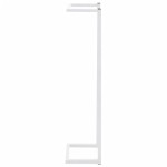 vidaXL Suport de prosoape, alb, 25x20x95 cm, oțel vidaXL Suport de prosoape, alb, 25x20x95 cm, oțel