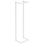 vidaXL Suport de prosoape, alb, 25x20x95 cm, oțel vidaXL Suport de prosoape, alb, 25x20x95 cm, oțel