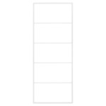 vidaXL Suport pentru prosoape, alb, 45x10x115 cm, oțel