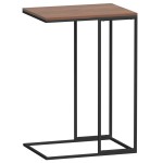 vidaXL Masă laterală, negru, 40x30x59 cm, lemn compozit vidaXL Masă laterală, negru, 40x30x59 cm, lemn compozit
