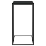 vidaXL Masă laterală, negru, 40x30x59 cm, lemn compozit