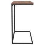vidaXL Masă laterală, negru, 55x35x66 cm, lemn compozit vidaXL Masă laterală, negru, 55x35x66 cm, lemn compozit