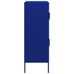 vidaXL Dulap de depozitare, bleumarin, 80x35x101,5 cm, oțel vidaXL Dulap de depozitare, bleumarin, 80x35x101,5 cm, oțel