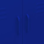 vidaXL Dulap de depozitare, bleumarin, 80x35x101,5 cm, oțel vidaXL Dulap de depozitare, bleumarin, 80x35x101,5 cm, oțel