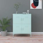 vidaXL Dulap de depozitare, verde mentă, 80x35x101,5 cm, oțel vidaXL Dulap de depozitare, verde mentă, 80x35x101,5 cm, oțel