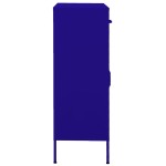 vidaXL Dulap de depozitare, bleumarin, 80x35x101,5 cm, oțel vidaXL Dulap de depozitare, bleumarin, 80x35x101,5 cm, oțel