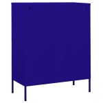 vidaXL Dulap de depozitare, bleumarin, 80x35x101,5 cm, oțel vidaXL Dulap de depozitare, bleumarin, 80x35x101,5 cm, oțel