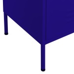 vidaXL Dulap de depozitare, bleumarin, 80x35x101,5 cm, oțel vidaXL Dulap de depozitare, bleumarin, 80x35x101,5 cm, oțel