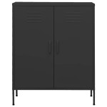 vidaXL Dulap de depozitare, antracit, 80x35x101,5 cm, oțel vidaXL Dulap de depozitare, antracit, 80x35x101,5 cm, oțel