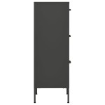 vidaXL Dulap de depozitare, antracit, 42,5x35x101,5 cm, oțel vidaXL Dulap de depozitare, antracit, 42,5x35x101,5 cm, oțel