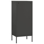 vidaXL Dulap de depozitare, antracit, 42,5x35x101,5 cm, oțel vidaXL Dulap de depozitare, antracit, 42,5x35x101,5 cm, oțel