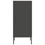 vidaXL Dulap de depozitare, antracit, 42,5x35x101,5 cm, oțel vidaXL Dulap de depozitare, antracit, 42,5x35x101,5 cm, oțel