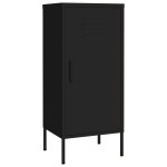 vidaXL Dulap de depozitare, negru, 42,5x35x101,5 cm, oțel