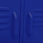 vidaXL Comodă TV, bleumarin, 105x35x50 cm, oțel vidaXL Comodă TV, bleumarin, 105x35x50 cm, oțel