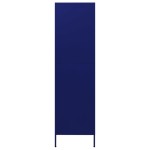 vidaXL Șifonier, bleumarin, 90x50x180 cm, oțel vidaXL Șifonier, bleumarin, 90x50x180 cm, oțel