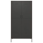 vidaXL Șifonier, antracit, 90x50x180 cm oțel vidaXL Șifonier, antracit, 90x50x180 cm oțel