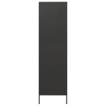 vidaXL Șifonier, antracit, 90x50x180 cm oțel vidaXL Șifonier, antracit, 90x50x180 cm oțel