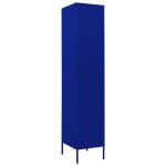 vidaXL Dulap de vestiar, bleumarin, 35x46x180 cm, oțel