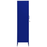 vidaXL Dulap de vestiar, bleumarin, 35x46x180 cm, oțel