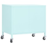 vidaXL Dulap de depozitare, verde mentă, 60x35x56 cm, oțel vidaXL Dulap de depozitare, verde mentă, 60x35x56 cm, oțel