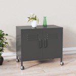 vidaXL Dulap de depozitare, antracit, 60x35x56 cm, oțel vidaXL Dulap de depozitare, antracit, 60x35x56 cm, oțel