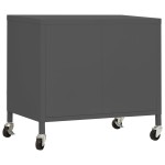 vidaXL Dulap de depozitare, antracit, 60x35x56 cm, oțel vidaXL Dulap de depozitare, antracit, 60x35x56 cm, oțel