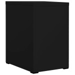 vidaXL Fișet, negru, 46x62x72,5 cm, oțel vidaXL Fișet, negru, 46x62x72,5 cm, oțel