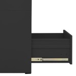 vidaXL Fișet, antracit, 46x62x72,5 cm, oțel vidaXL Fișet, antracit, 46x62x72,5 cm, oțel