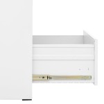 vidaXL Fișet, alb, 46x62x102,5 cm, oțel vidaXL Fișet, alb, 46x62x102,5 cm, oțel
