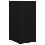 vidaXL Fișet, negru, 46x62x102,5 cm, oțel vidaXL Fișet, negru, 46x62x102,5 cm, oțel