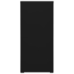 vidaXL Fișet, negru, 46x62x133 cm, oțel vidaXL Fișet, negru, 46x62x133 cm, oțel